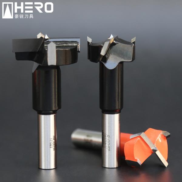TCT Tungsten Carbide Hinge Drill Bit , Steel Drill Bits Boring Forstner Abrasion