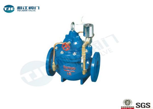 Electric Hydraulic Water Control Valve 600X PN 25 Bar With Flange Ends