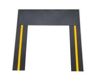 Vente en gros d'emballage en PVC en éponge Emballage flexible Emballage déchargement Emballage pour conteneur d'entrepôt logistique de fret Installation facile Système de chargement réglable