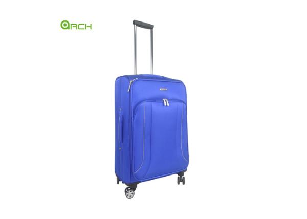 Tapestry Trolley Case Soft Sided Luggage with Double Spinner Wheels