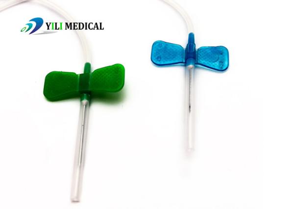ISO Coleção de sangue de borboleta Agulha Indolor Prático 18G-27G