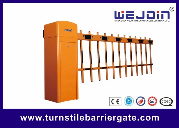 Remote Control Parking Barrier Gate , Parking Lot Security Gates Aluminum Alloy Motor
