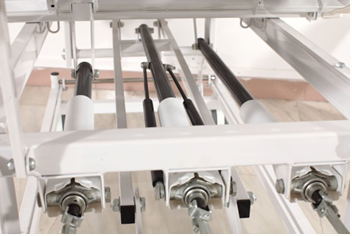 Couchette d'hôpital réglable ABS intégrée avec pôle IV