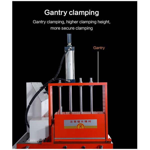 XS-610AL Round bar Aluminum Alloy Cutting Machine Aluminum Profile Cutting Machine for 90 Degree