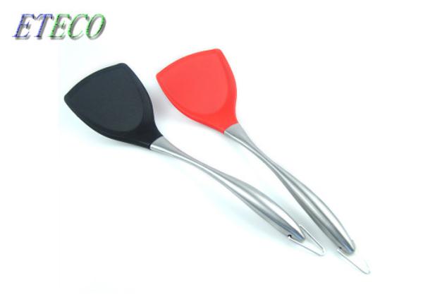 3 Piece Silicone Cooking Utensils Set , Eco Friendly Kitchen Utensils