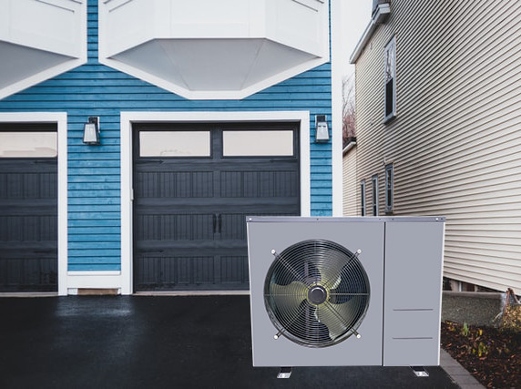 Pompa de calor nacional de la fuente de aire de Monoblock 9/12/15kw R32 con poco carbono