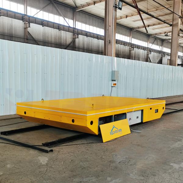40 Ton Battery Car On Rail Containers Electric Transport Trolley
