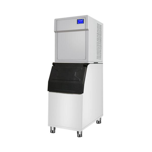 110-220V/50-60Hz Commercial Ice Cube Machine 500kg/24h Stainless Steel Automatic Ice Maker for Business Bar