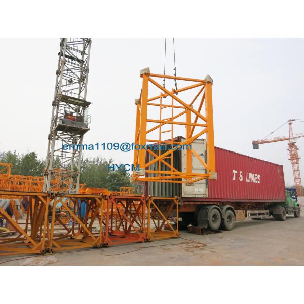 Низкая цена TC5013 5T Молотный башенный кран для 10-уровневого строительства зданий