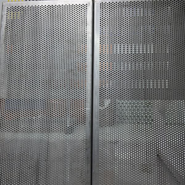 Powder Coatable Perforated Steel Sheet Special For Building Decoration