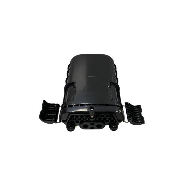 YINGDA Factory 16 Core IP66 водонепроницаемая оптическая волокна разделительная коробка Черный для FTTH Nap Caja Терминал Серый столб Монтаж наружной