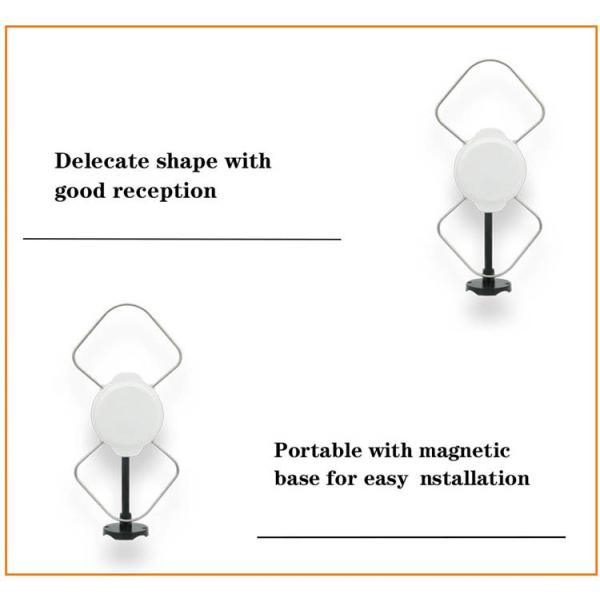 6-8dBi 4K 1080P антенна ТВ ракеты -носителя антенны ТВ ряда 150 миль на открытом воздухе крытая