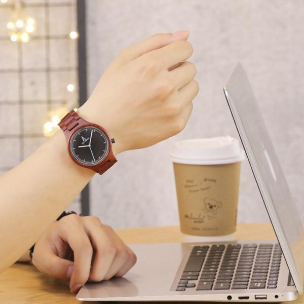 ALK Vision Couple Wood Watch Ladies Fashion Quartz Wooden Watch Casual Lovers Wood Watches Women Men Top Brand Luxury Cl
