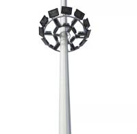rua galvanizada poligonal tubular de aço polo claro de 8 9 Mtr Polo