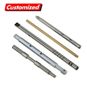 Stainless Steel CNC Milling Service Long Shaft Metal Cutting Services For Power Generator