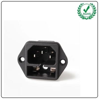 Par de plugues C14 macho AC Power Word soquete de alta potência 16A