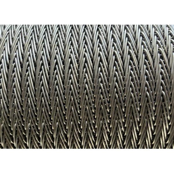 Продовольственная сталь Нержавеющая железа Конвейерная лента с шерстяной костью Соединенный баланс Ткань Конвейерная лента