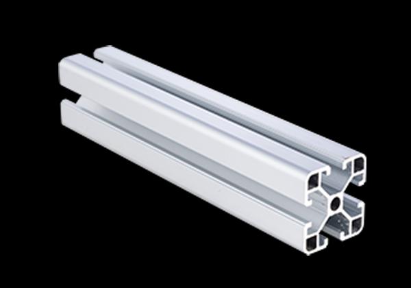 High Quality European Standard Industrial Square Extruded  40x40 Aluminium Alloy Extrusion Profiles For Workbench Trolley Cart