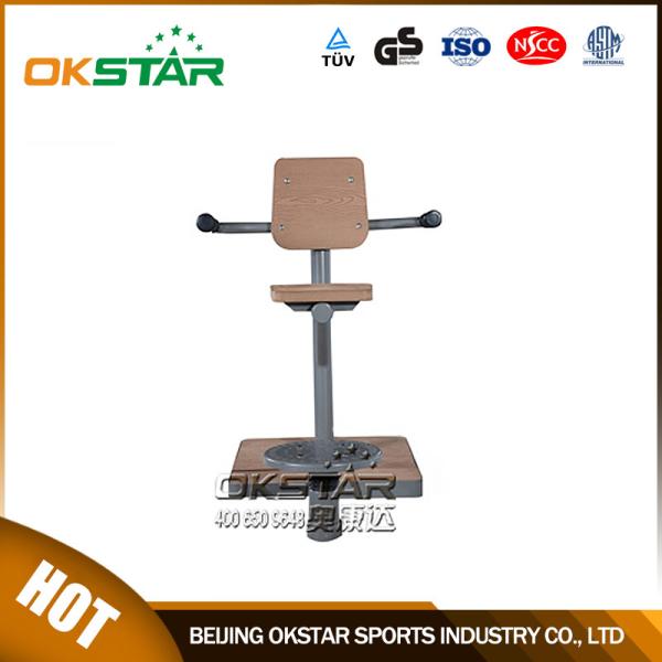 wood Customized Safety Cheap Outdoor Fitness Equipment For Old People