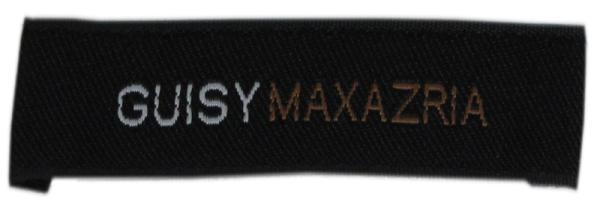 Polyester Custom Woven Patches Paper Coating Embroidery Applique Patches