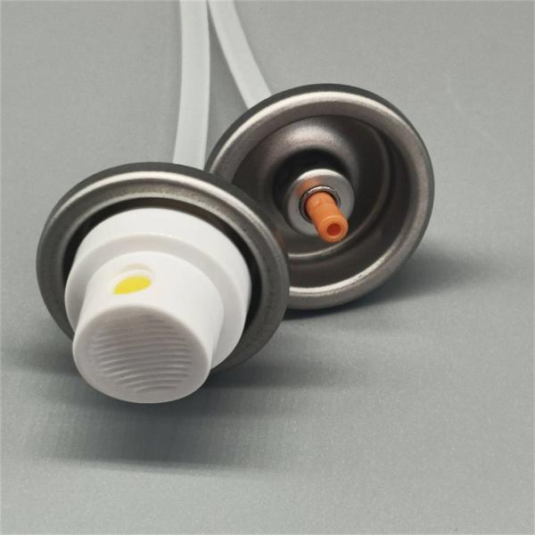 Valve de pulvérisation de l'éclat des cheveux de qualité salon professionnelle avec actionneur pour les produits de coiffure de luxe dotés d'une technologie de brume ultra-fine et anti-obstruction
