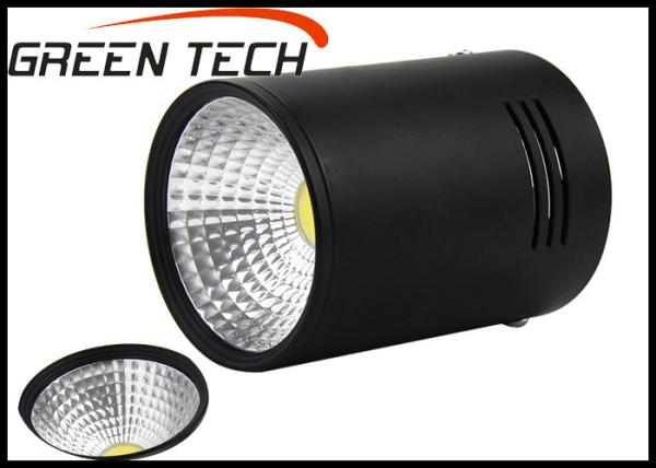 Black / White Aluminum LED Down Light Low Maintenance Cost 1000lm 220V