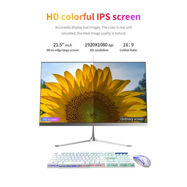 Dual Channel Memory 16G RAM HDD 2TB I5 Desktop Computer For Home