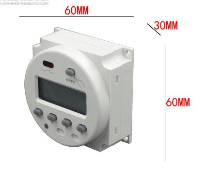 AC 220V 16A CN101A Digital Power Programmable Electronic Timer Switch