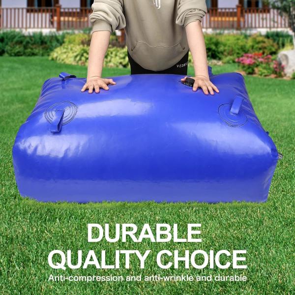Outdoor Collapsible Flexitank Water Bladder, Water Bag Water Storage Tank Faucet Durable Water Storage Containers