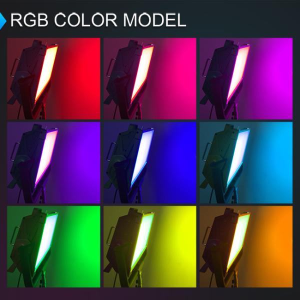 300W RGB LED Video Light AI-3000C For Professional TV And Film Lighting With 12 Pre-Set Effects