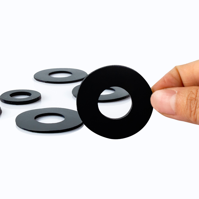 High-Temperature Shock-Absorbing Flat Gasket Seal Custom Non-Standard Waterproof Rubber EPDM NBR Gasket for Manufacturers