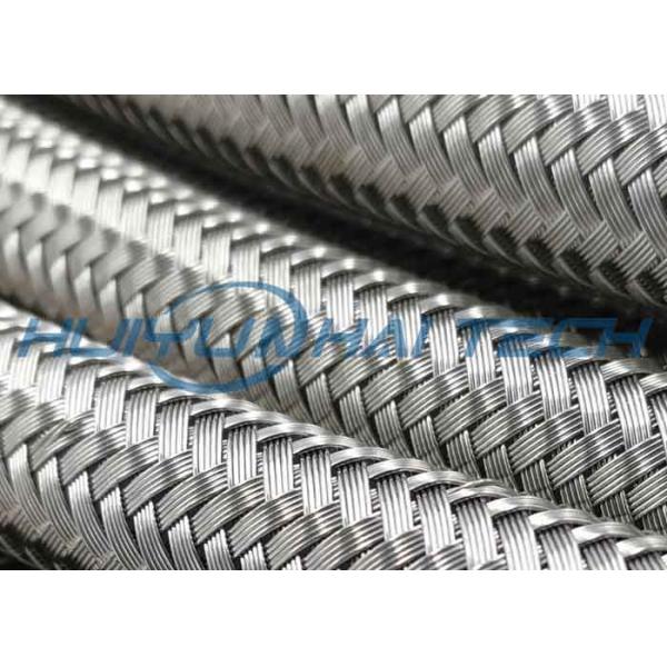 El envolver trenzado de alta densidad del acero inoxidable de la armadura para la abrasión del cable - resistente