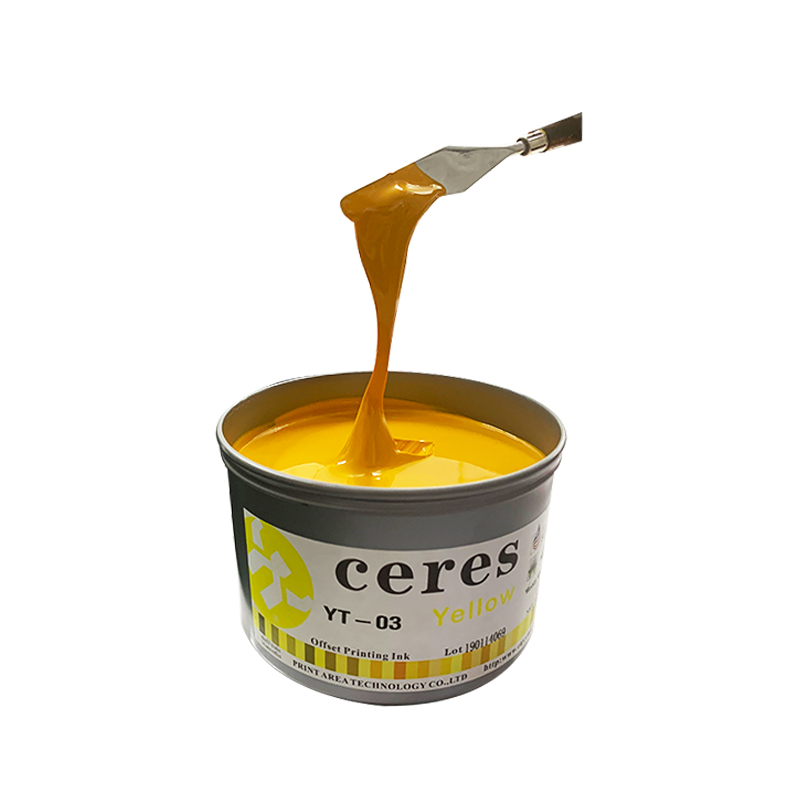 ECO-Friendly EN71-3 Conforming Solvent Based Offset Printing Ink YT-03 CMYK Ink for High-Quality Printing