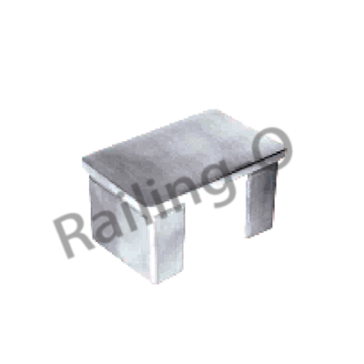 Industrial Stainless Steel Slot Architectural MTC Square End Cap