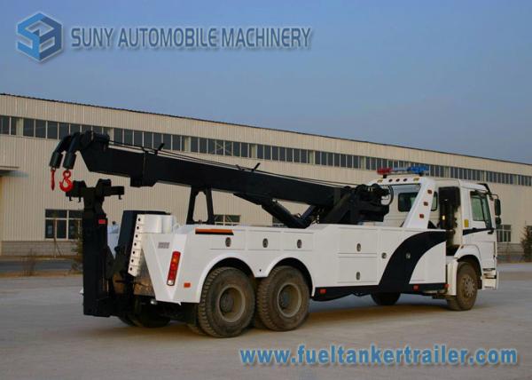 Flat Bed RTR 35 HOWO 32 Ton Heavy Duty Rotator Wreckers 6X4