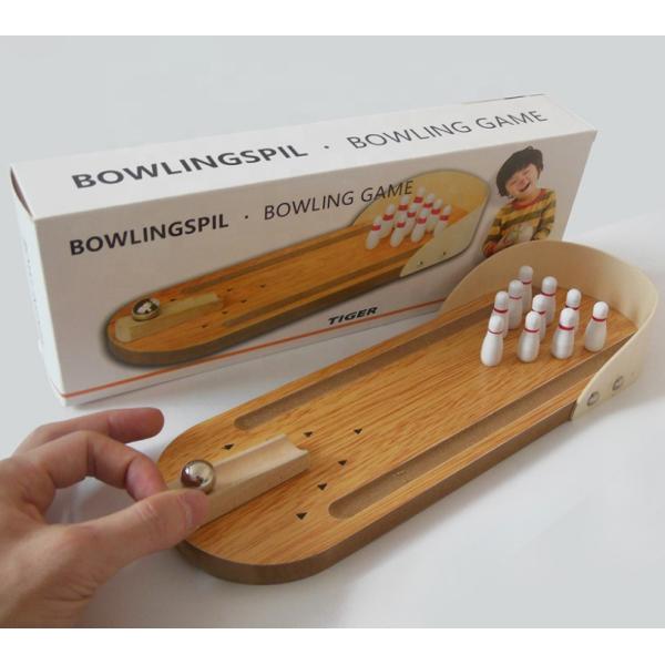 O boliches Tabletop da madeira de Kingda 350g ajustou a aprovação interna do CE dos esportes da família