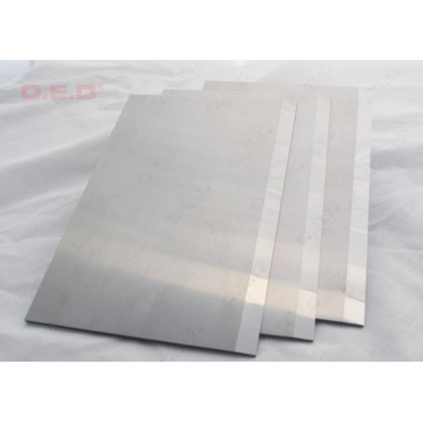 OK10F Tungsten Carbide Plate With One Polished Bevel Hardness HRA 92