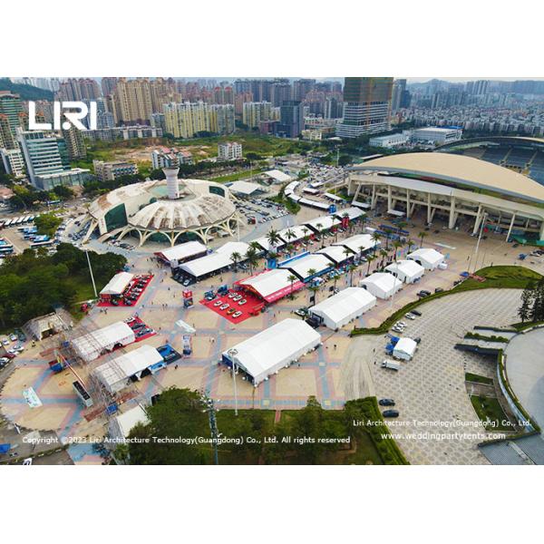 Outdoor Customized White Aluminium Structure For Sports Field Event Tents