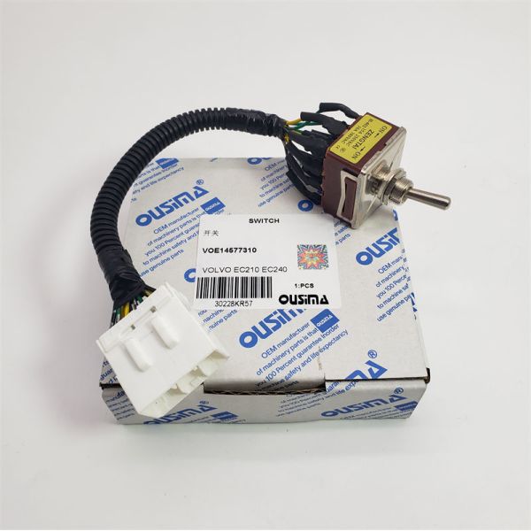 12V Accelerator Switch VOE14577310 for EC210 EC240 EC300B Excavator Pressure Switch