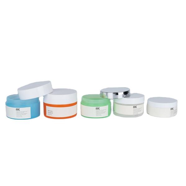 75g 100g 150g Round Shape MEI CHANG PP Cosmetic Jars with Customizable Color