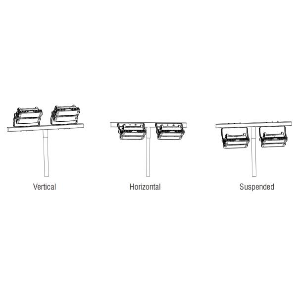 400-1200 Вт 5 лет гарантия IP66 высокопроизводительный мачтовый свет с защитой от перенапряжений для спорных полей аэропортовые вешалки
