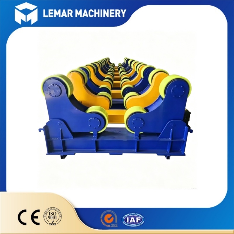 20 Ton Welding Rotator, Self-Aligning Welding Roller Bed for Tank, Pipe & Vessel Welding