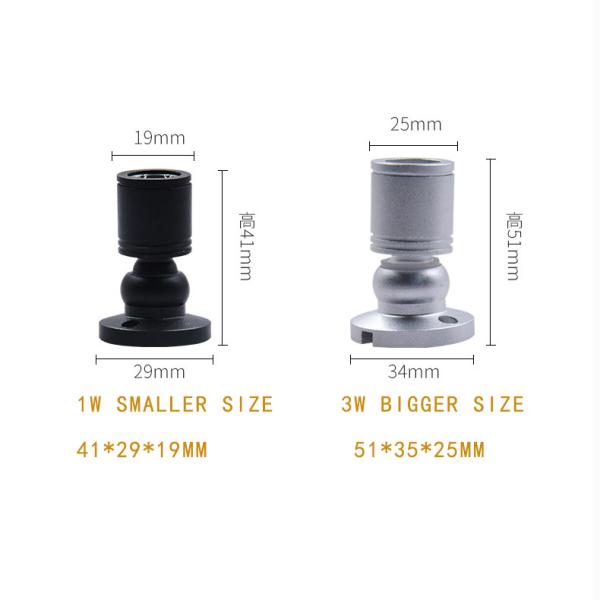 Lumière LED réglable de 3W