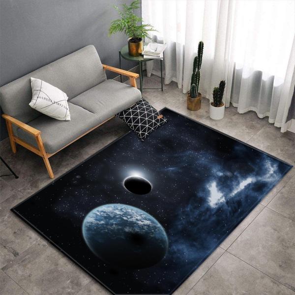 Tapis en gros de plancher de chambre à coucher de style d'Institut central des statistiques de plume de ciel de nouvelle de bande dessinée grande source étoilée de tapis