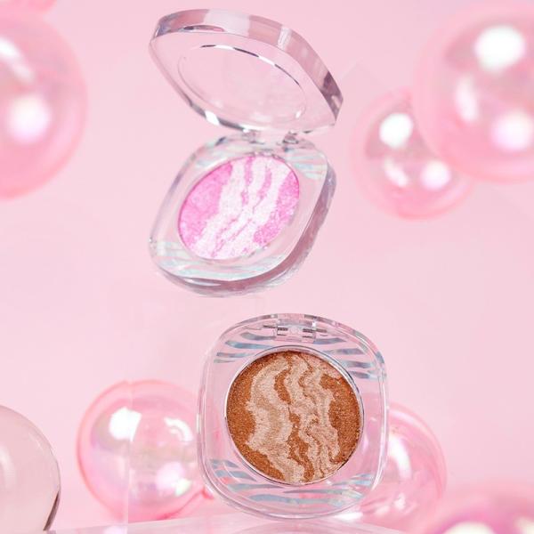 Diamond Glowing Glitter Makeup Highlighter Single Pressed Glitter Eyeshadow Palette