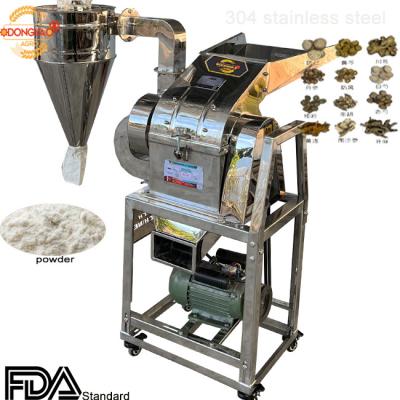 FDA Standard No.304 Staninless Steel Flour Grinder Machine Hammer Flour 9FQ300
