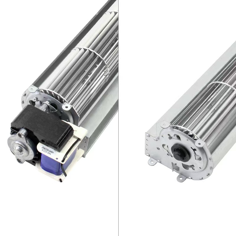 Silent High-Volume Cross-Flow Fan HY-60AC Series 300 Aluminum Alloy OEM AC220V