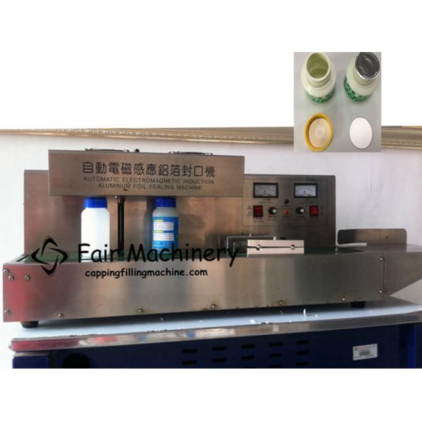 380V PLC Screw Capping Machine Automatic Induction Sealing 50B/Min