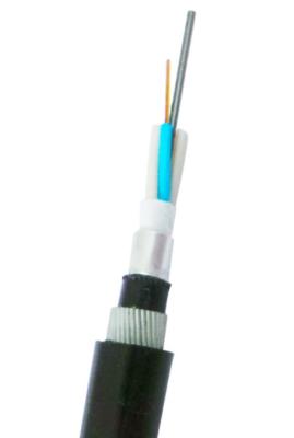 48 72 Cores Outdoor Fiber Optic Cable  Aluminium Armoured Anti Rodent GYTA33