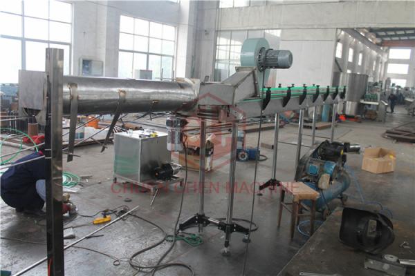 Semi - Automatic Plastic Bottle Unscrambler For Pet Bottle Filling And Capping Machine